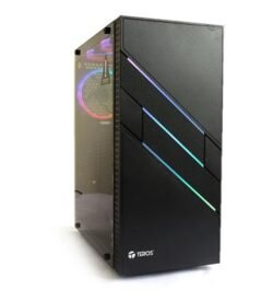 Case Gamer Teros TE-1146N, Mid Tower, ATX, 450W, Negro, USB 3.0 / 2.0, Audio.