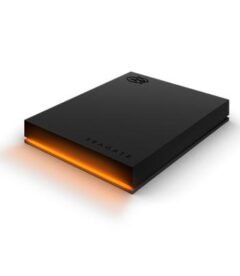 Disco duro externo Seagate FireCuda Gaming STKL2000400, 2TB, USB con LED Personalizable.