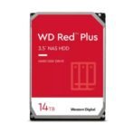 Disco duro Western Digital Red Plus WD140EFGX, 14TB, SATA, 7200rpm, 3.5", Cache 512MB