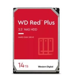 Disco duro Western Digital Red Plus WD140EFGX, 14TB, SATA, 7200rpm, 3.5", Cache 512MB