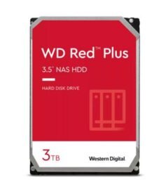 Disco duro Western Digital Red Plus WD30EFZX, 3TB, SATA, 5400rpm, 3.5", Cache 128MB