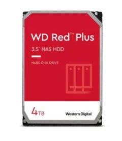 Disco duro Western Digital Red Plus WD40EFZX, 4TB, SATA, 5400rpm, 3.5", Cache 128MB