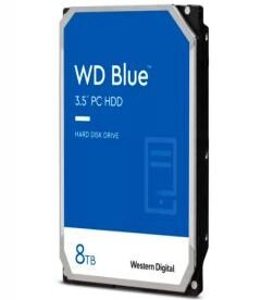 Disco duro Western Digital Blue WD80EAZZ, 8TB, SATA 6.0 Gb/s, 5640 RPM, 3.5" Cache 128MB