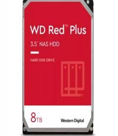 Disco duro Western Digital Red Plus WD80EFZZ, 8TB, SATA, 5640rpm, 3.5", Cache 128MB