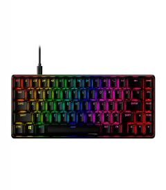 Teclado mecánico gaming HyperX Alloy Origins 60 - HX Red, con cable USB-C extraible.