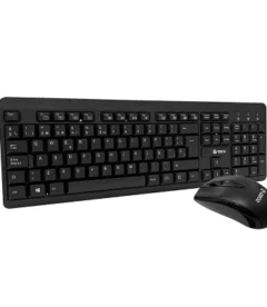 Kit Inalámbrico Multimendia Teclado + Mouse TE4061N, 2.4GHz, Receptor nano USB, Negro.