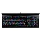 Teclado Gamer Teros TE-4151, mecanico, multimedia, iluminación RGB, USB.