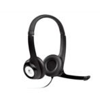 logitech clear chat comfort usb, 2.4 metros - presentación en colgador