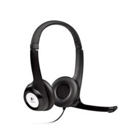 mmmclog9810000_2 logitech clear chat comfort usb, 2.4 metros - presentación en colgador