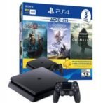 PlayStation 4, 1TB, Hits Bundle 3 Games, DualShock 4 Wireless, cupón PS Plus.