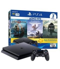mmps4hitb1tb_2 PlayStation 4, 1TB, Hits Bundle 3 Games, DualShock 4 Wireless, cupón PS Plus.