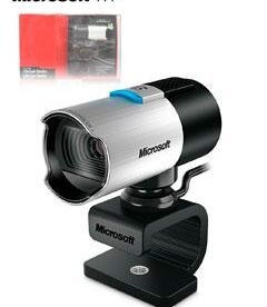 camara de videoconferencia microsoft lifecam studio, fhd 1080p, cmos sensor