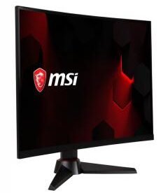 Monitor Gaming Curvo MSI Optix MAG24C, 23.6" LED, 1920x1080, HDMI / DP / DVI.