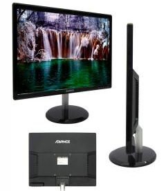Monitor Advance ADV-4021N, 19.5" Led, 1600x900, HDMI / VGA / Audio/ Speaker