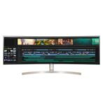 Monitor LG 49WL95C-W, 49", 5120 x 1440, UltraWide Dual QHD, HDMI / DP / USB-C / Audio.