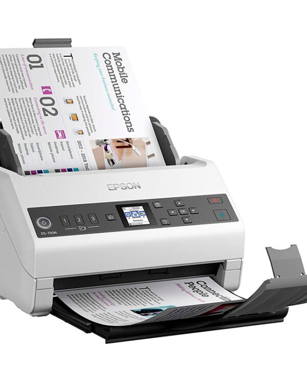 msepds730n_1 escáner epson ds-730n, usb 2.0, ethernet, alimentacion vertical, duplex a color.