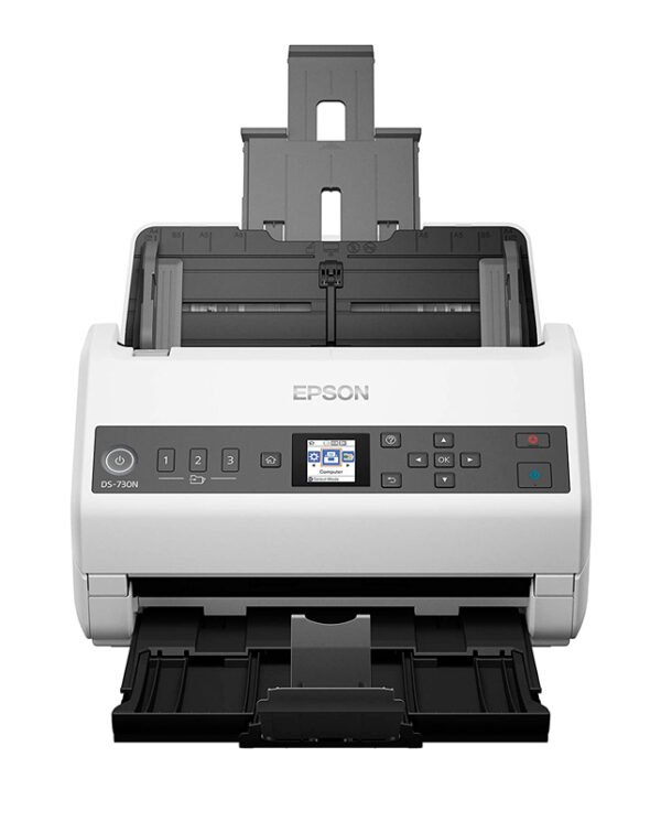 msepds730n_2 escáner epson ds-730n, usb 2.0, ethernet, alimentacion vertical, duplex a color.