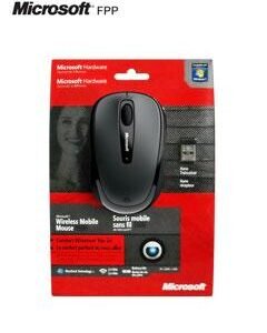 mouse microsoft wireless mobile 3500, inalámbrico, con tecnología bluetrack, diseño a