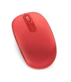 msmoumsu7z0003_2 mouse óptico inalámbrico microsoft mobile 1850, 1000dpi, receptor usb, 2.4ghz, rojo.