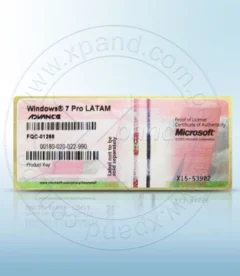 mstfqc-01268_2 microsoft windows 7 pro latam advance (fqc-01268)