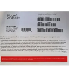 sistema operativo microsoft windows home 11, 64 bits, español, 1pk, dsp oem dvd.