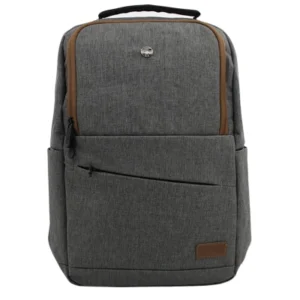 -acs9023, poliéster, notebook hasta 15.6, grisl.bolsillo escondido y tira para carry