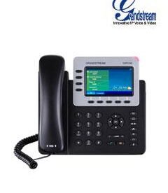 teléfono ip grandstream gxp2140, 4 líneas, lcd 4.3 color, rj-45 gigabit poe, bluetoo