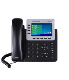 teléfono ip grandstream gxp2140, 4 líneas, lcd 4.3 color, rj-45 gigabit poe, bluetoo
