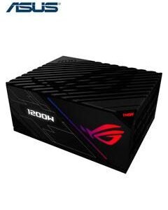 Fuente de alimentación Asus ROG-THOR-1200P, 1200W, ATX, 80 Plus Platinium, Full-Modular.