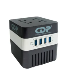 regulador de voltaje cdp ru-avr604i, 600va/300w, 170-270 vac.boton on/off, entra