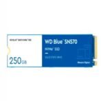 Unidad de estado solido Western Digital Blue SN570, 250GB M.2 2280, PCIe Gen 3.0 x4 NVMe