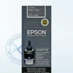 botella de tinta epson 774 (t774120), 140ml, tinta negra, para impresoras epson workf