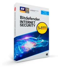 software bitdefender internet security, licencia para 1pc+1 adicional, 12 meses