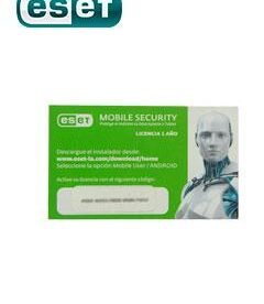 Antivirus ESET Mobile Security, licencia 1 año, Android, MPI Card.