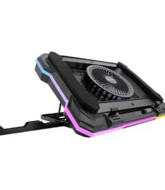 cooler teros te-7133n rgb, compatible con notebooks de 14 hasta 19cooler teros