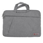 Maletín gris TEROS TE-9019S para notebooks de hasta 15.6", poliéster, gris