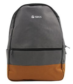 backpack teros nova te-acs9020gr, para notebooks de hasta 15.6, gris/marróncont