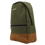 mochila teros te-acs9019, poliéster, notebook hasta 15.6, color verde militar + marr