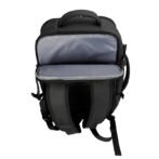 BACKPACK TEROS TRAVEL BLACK TE-9025BK, para notebooks de hasta 15.6"