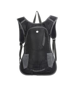 mochila de hidratación teros te-9034bk, incluye bolsa de agua de 2 lt, negrohidr