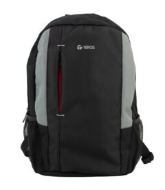 backpack teros te-9040ns, para notebooks de hasta15.6, negro/grisestilo clásico